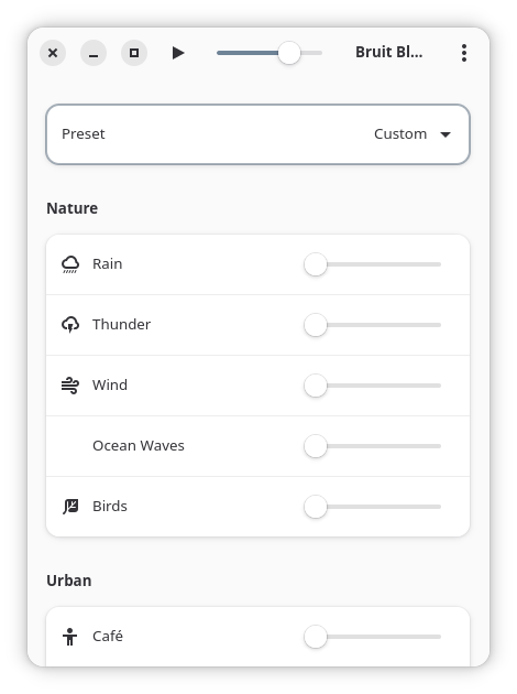 Bruit Blanc screenshot